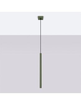 Sollux Lampa wisząca PASTELO 1 zielona oliwka SL.1518 - produkt 2