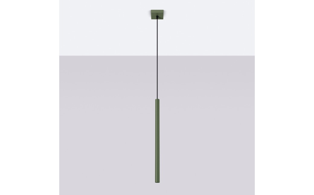 Sollux Lampa wisząca PASTELO 1 zielona oliwka SL.1518