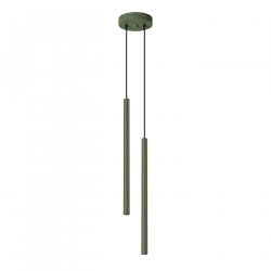 Sollux Lampa wisząca PASTELO 2 zielona oliwka SL.1519