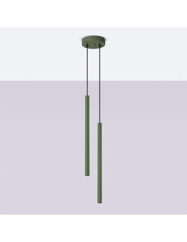 Sollux PASTELO 2 hanging lamp green olive SL.1519 - product 2