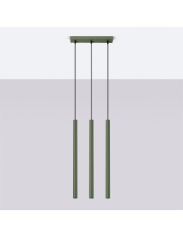 Sollux PASTELO 3 hanging lamp green olive SL.1520 - product 2