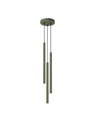Sollux Pendant lamp PASTELO 3P green olive SL.1521
