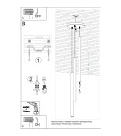 Pendant tube lamps - Sollux Pendant lamp PASTELO 3P green olive SL.1521 - product 6