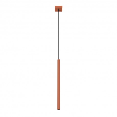 Sollux Lampa wisząca PASTELO 1 ochra czerwona SL.1524