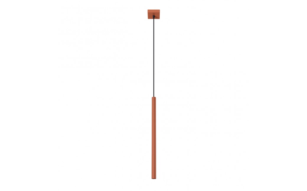 Sollux Lampa wisząca PASTELO 1 ochra czerwona SL.1524