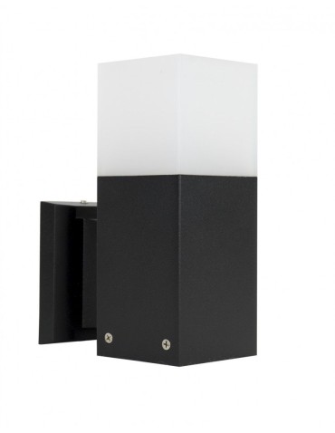 SU-MA CUBE 1x20W E27 230V Black CB-K BL Wall lamp
