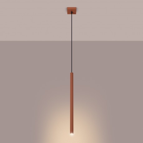 Sollux Lampa wisząca PASTELO 1 ochra czerwona SL.1524