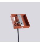 Pendant tube lamps - Sollux PASTELO 1 ochre red pendant lamp SL.1524 - product 5