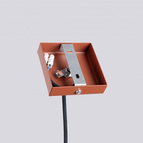 Sollux Lampa wisząca PASTELO 1 ochra czerwona SL.1524