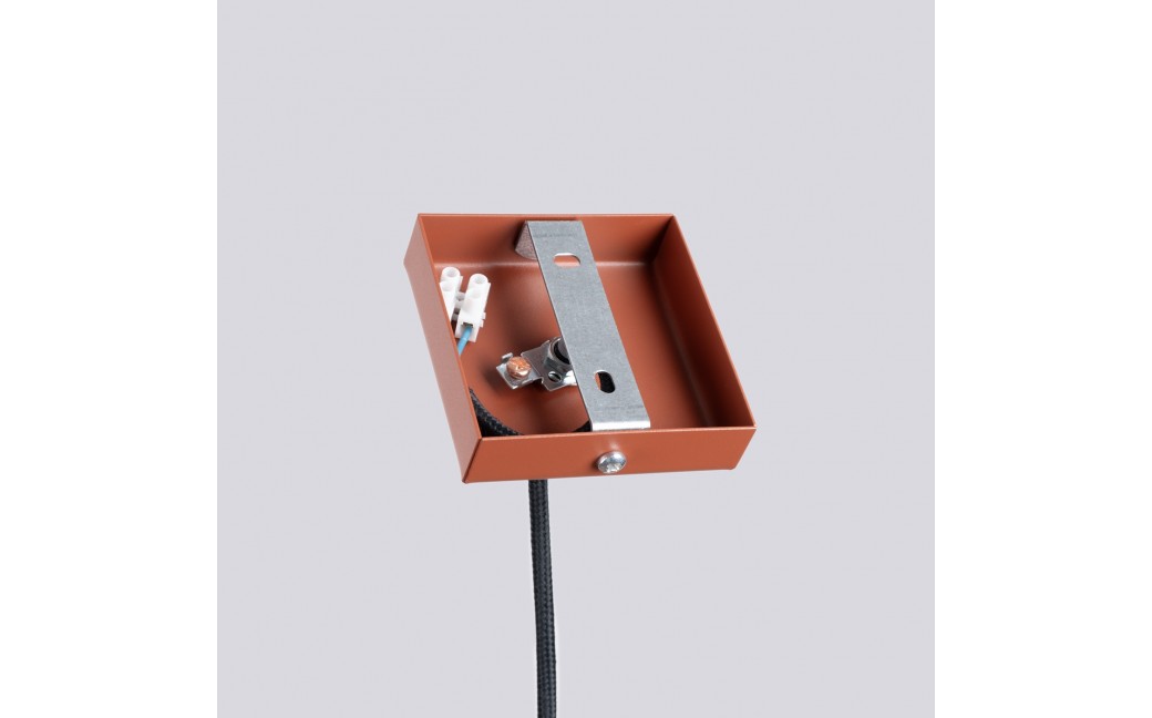 Sollux Lampa wisząca PASTELO 1 ochra czerwona SL.1524