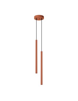 Sollux PASTELO 2 ochre red pendant lamp SL.1525
