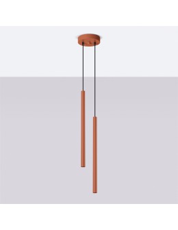 Sollux PASTELO 2 ochre red pendant lamp SL.1525 - product 2