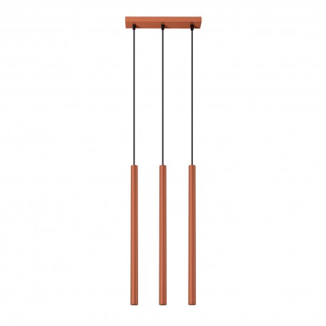 Sollux Lampa wisząca PASTELO 3 ochra czerwona SL.1526