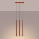 Sollux Lampa wisząca PASTELO 3 ochra czerwona SL.1526