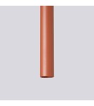 Pendant tube lamps - Sollux PASTELO 3P ochre red pendant lamp SL.1527 - product 4