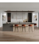 Pendant tube lamps - Sollux PASTELO 5P ochre red pendant lamp SL.1528 - product 7