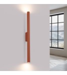 Tube wall lamps - Sollux Wall lamp PASTELO 2 ochre red SL.1529 - product 3