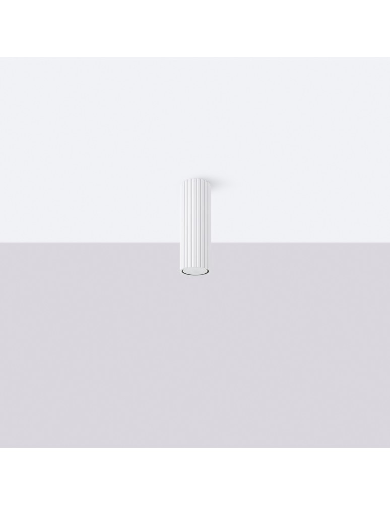 White ceiling fixtures - Sollux Plafond KARBON 20 white SL.1531 - product kolory-swiatla.pl 2