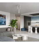 White ceiling fixtures - Sollux Plafond KARBON 20 white SL.1531 - product 10