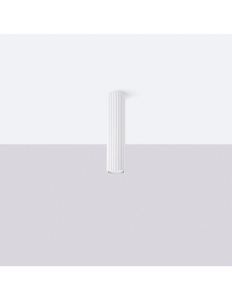 White ceiling fixtures - Sollux Plafond KARBON 30 white SL.1532 - product kolory-swiatla.pl 2