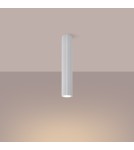 White ceiling fixtures - Sollux Plafond KARBON 40 white SL.1533 - product 3