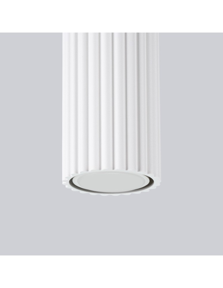 White ceiling fixtures - Sollux Plafond KARBON 40 white SL.1533 - product kolory-swiatla.pl 6