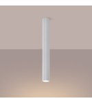 White ceiling fixtures - Sollux Plafond KARBON 60 white SL.1534 - product 3