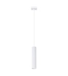 Pendant tube lamps - Sollux KARBON 1 pendant lamp white SL.1535 - product 1