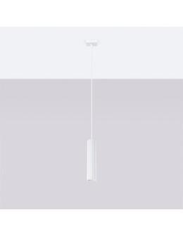 Sollux Lampa wisząca KARBON 1 biały SL.1535 - produkt 2