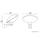 Outdoor wall lamps - SU-MA Tao TAO K Wall lamp - product 2