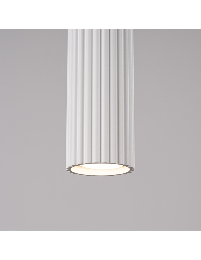 Pendant tube lamps - Sollux KARBON 1 pendant lamp white SL.1535 - product kolory-swiatla.pl 9