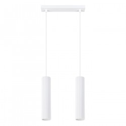 Sollux Lampa wisząca KARBON 2 biały SL.1536