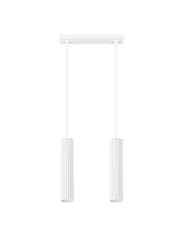 Sollux KARBON 2 pendant lamp white SL.1536