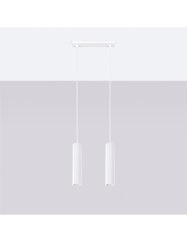 Sollux KARBON 2 pendant lamp white SL.1536 - product 2