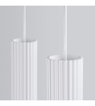 Pendant tube lamps - Sollux KARBON 2 pendant lamp white SL.1536 - product 6