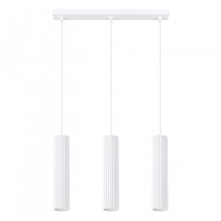 Sollux Lampa wisząca KARBON 3L biały SL.1537