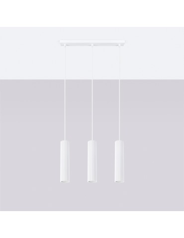 Sollux KARBON 3L pendant lamp white SL.1537 - product 2