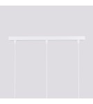 Pendant tube lamps - Sollux KARBON 3L pendant lamp white SL.1537 - product 9