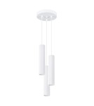 Pendant tube lamps - Sollux KARBON 3P pendant lamp white SL.1538 - product 1