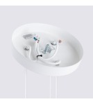 Pendant tube lamps - Sollux KARBON 3P pendant lamp white SL.1538 - product 4