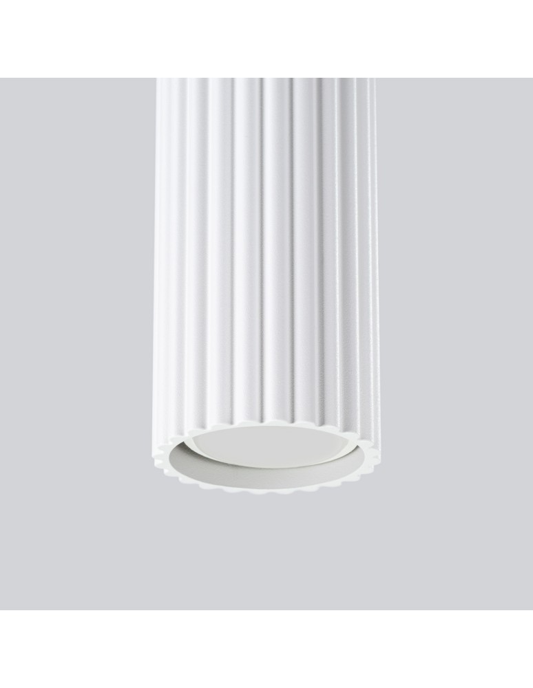 Pendant tube lamps - Sollux KARBON 3P pendant lamp white SL.1538 - product kolory-swiatla.pl 7