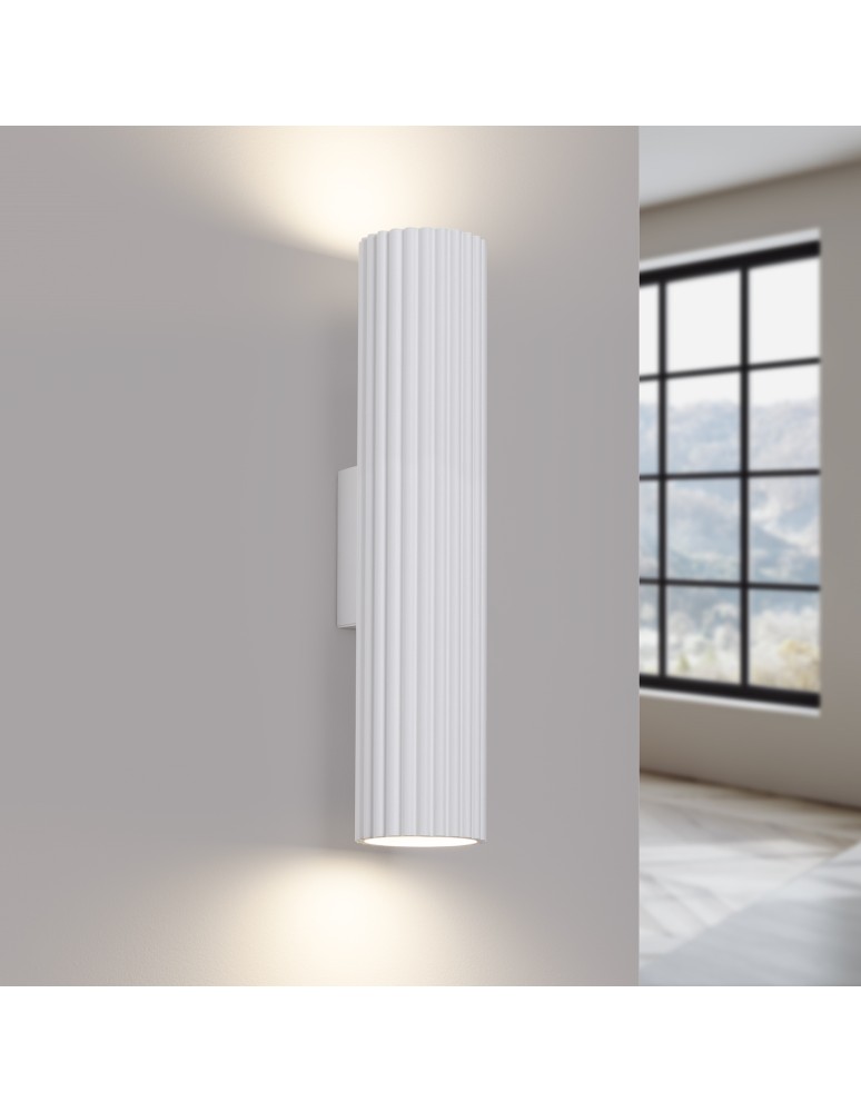 Tube wall lamps - Sollux Wall lamp KARBON 30 white SL.1539 - product kolory-swiatla.pl 3
