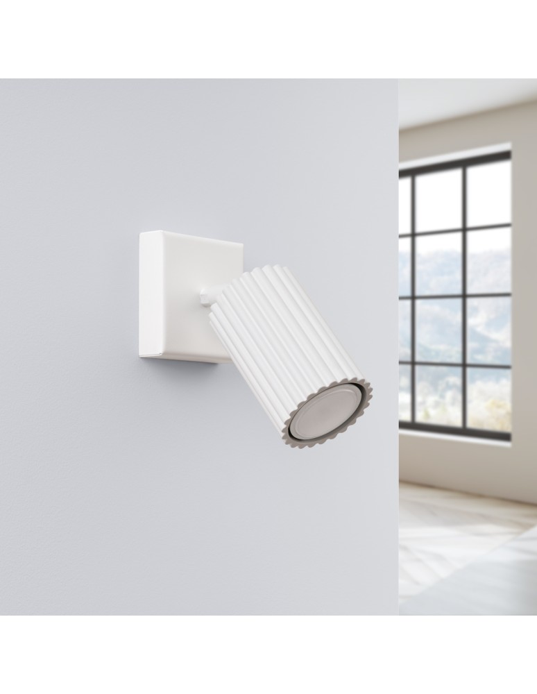 Adjustable wall lamps - Sollux Wall lamp KARBON white SL.1540 - product kolory-swiatla.pl 2