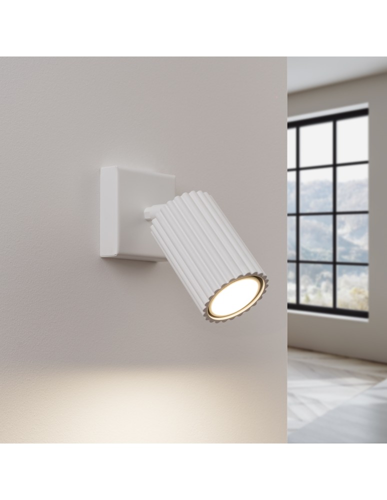 Adjustable wall lamps - Sollux Wall lamp KARBON white SL.1540 - product kolory-swiatla.pl 3
