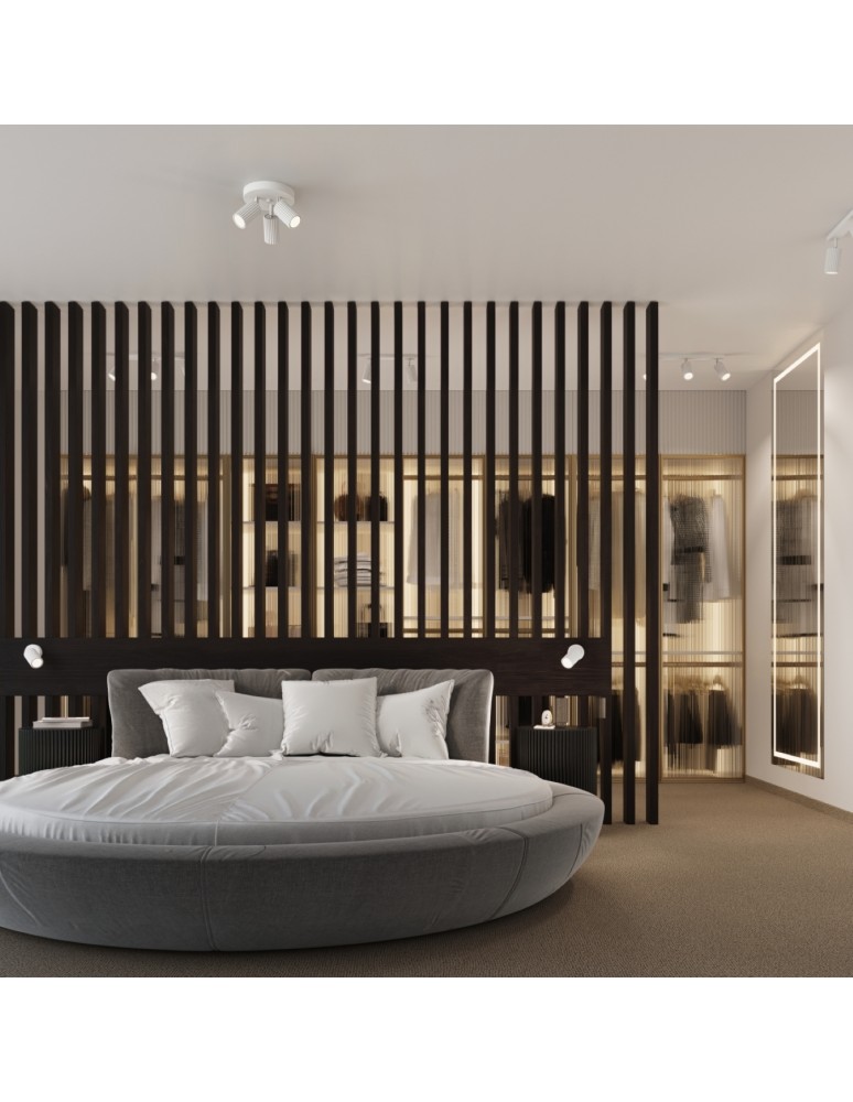 Adjustable wall lamps - Sollux Wall lamp KARBON white SL.1540 - product kolory-swiatla.pl 9