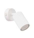 Adjustable wall lamps - Sollux Wall lamp KARBON white with switch SL.1541 - product 1