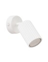 Sollux Wall lamp KARBON white with switch SL.1541