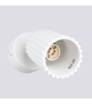 Adjustable wall lamps - Sollux Wall lamp KARBON white with switch SL.1541 - product 5