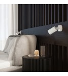 Adjustable wall lamps - Sollux Wall lamp KARBON white with switch SL.1541 - product 10