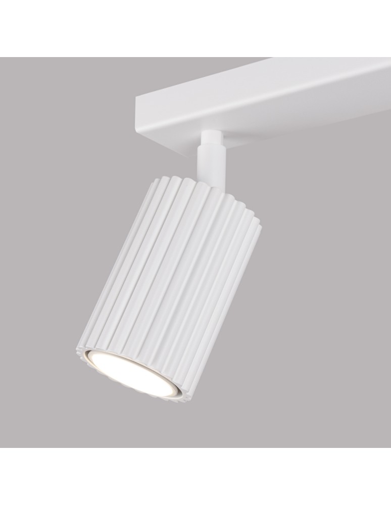 Adjustable ceiling lamps - spots - Sollux Plafond KARBON 2 white SL.1542 - product kolory-swiatla.pl 6